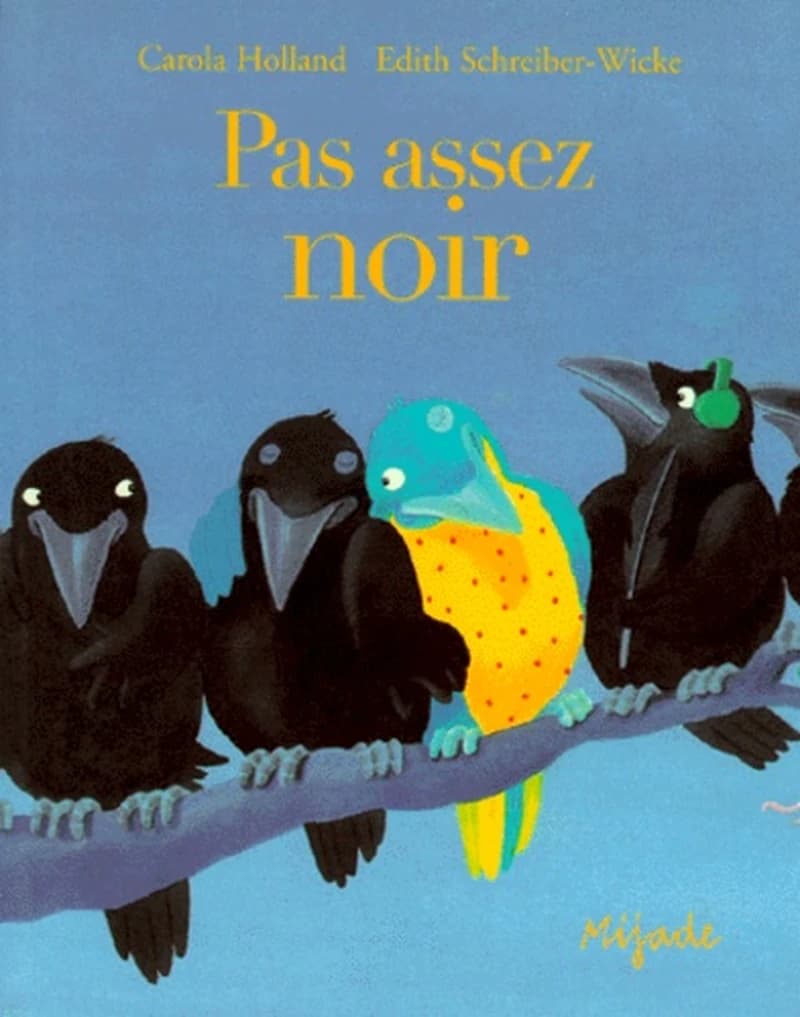 Pas assez noir ([2e éd.]) Carola Holland, Edith Schreiber-Wicke ; [traduit de l'allemand par Christine Bernaers et Laurence Bourguignon]