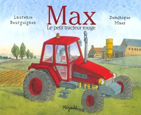 Max le petit tracteur rouge