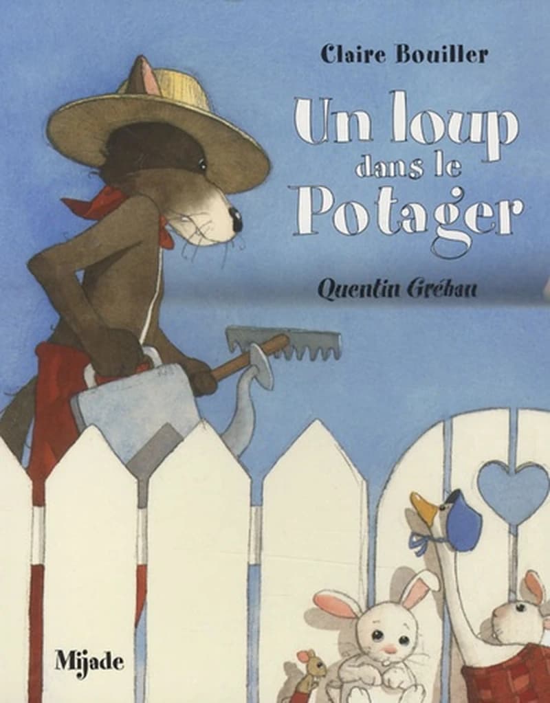 Un loup dans le potager