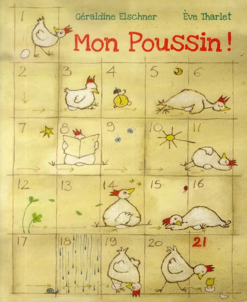 Mon poussin : de l'oeuf au poussin