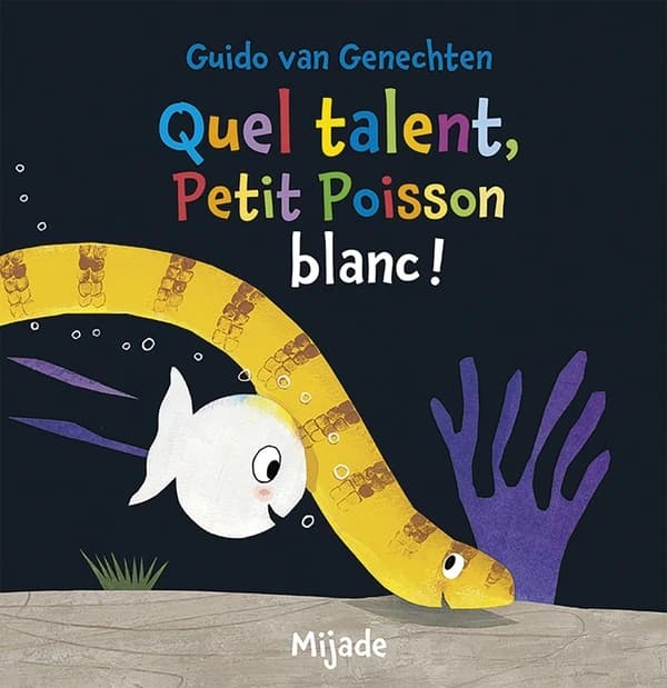 Quel talent, petit poisson blanc !