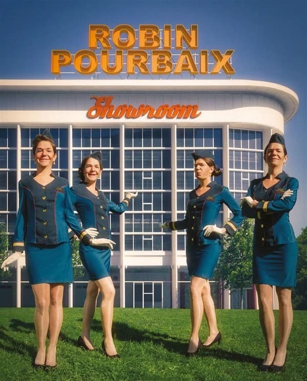 Objet performatif : Robin Pourbaix showroom