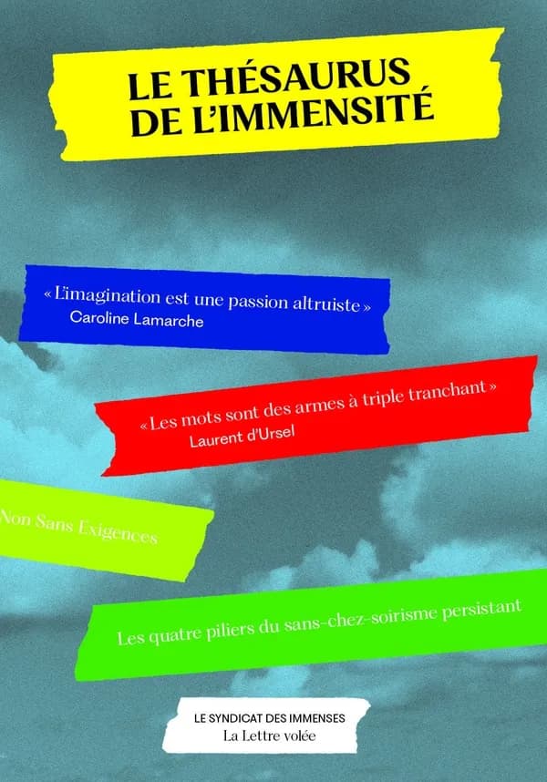 Le Thésaurus de l'immensité : Le syndicat des immenses