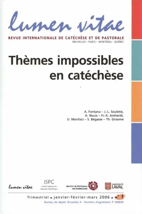 REVUE LUMEN VITAE n.2006