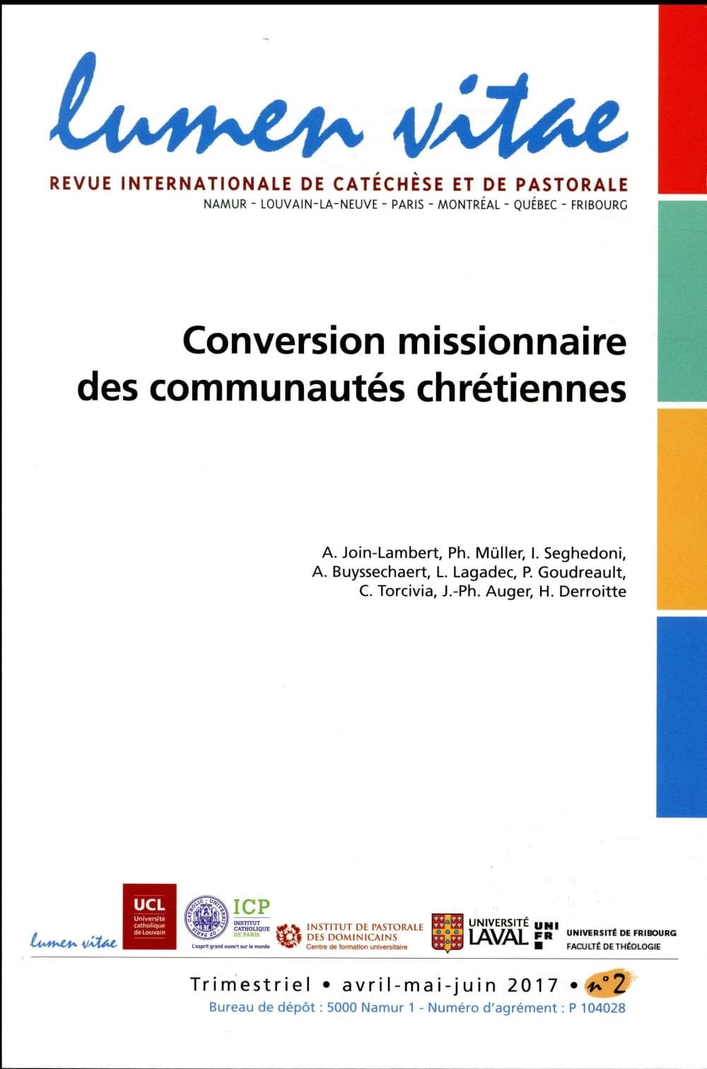 REVUE LUMEN VITAE n.2017