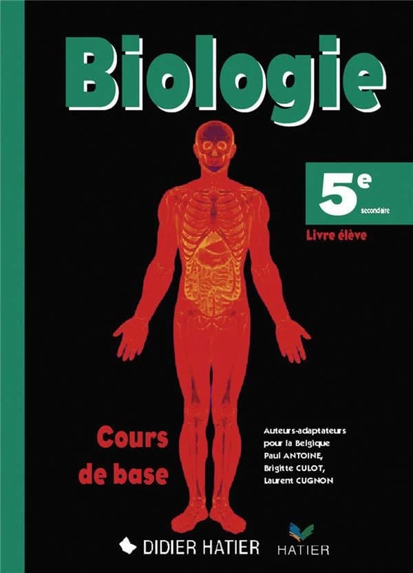 Biologie ; 5e secondaire ; guide du professeur