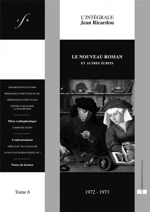 Le nouveau roman : et autres écrits, 1972-1973