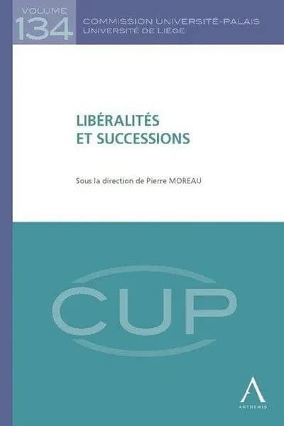 Libéralités et successions