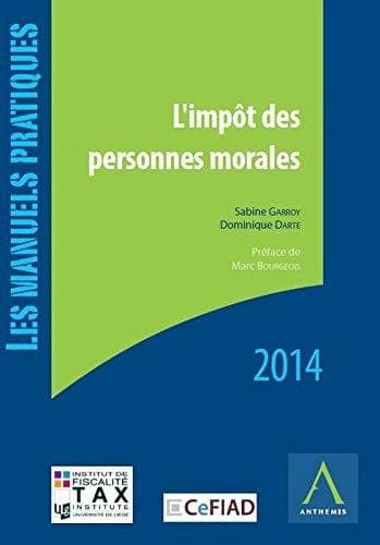 L'impot des personnes morales 2014