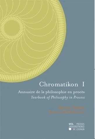 Chromatikon 1 : Annuaire de la philosophie en procès