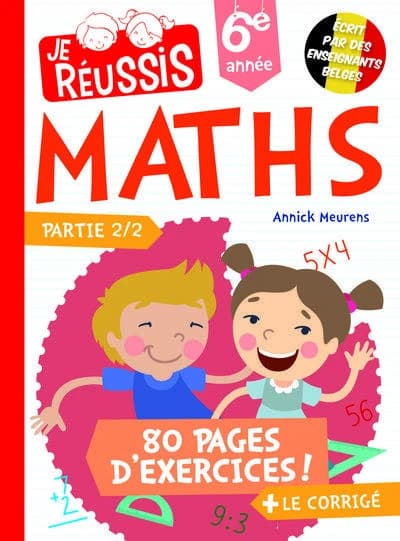 Je reussis mathematiques 6eme annee 2eme partie