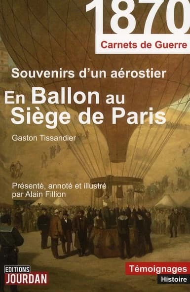 En ballon au siege de paris