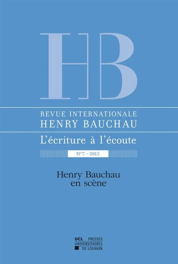 Henry Bauchau en scène