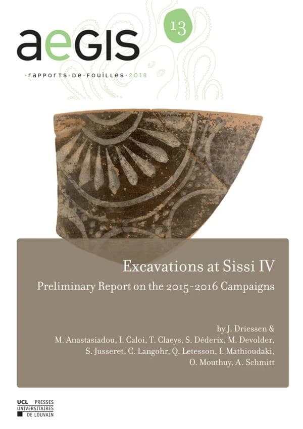 Excavations at Sissi. [Volume] IV, Preliminary report on the 2015-2016 campaigns