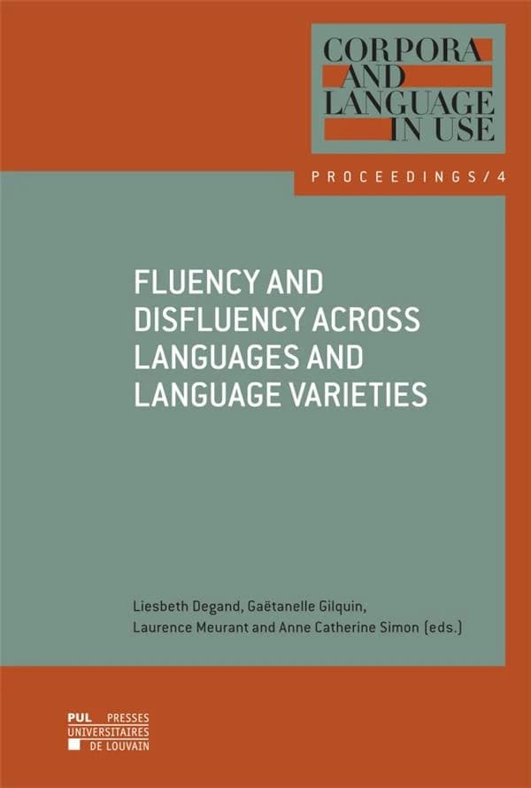 Fluency and disfluency across languages and language varieties