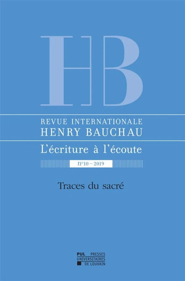 Traces du sacré