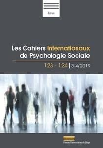 Cahiers internationaux de psychologie sociale n.123