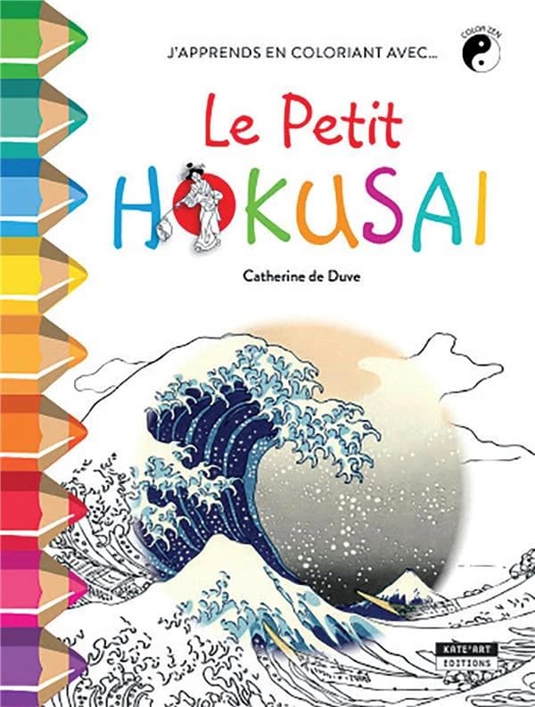 J'apprends en coloriant avec... le petit Hokusaï