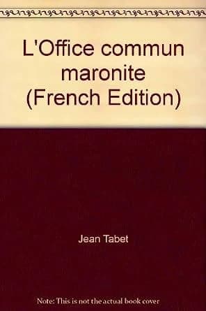 L'office commun maronite