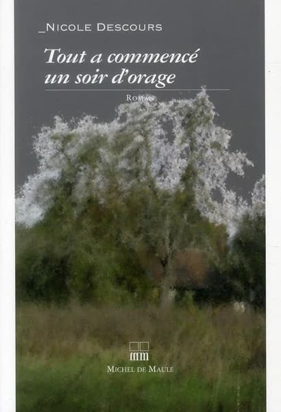 Tout a commencé un soir d'orage : roman
