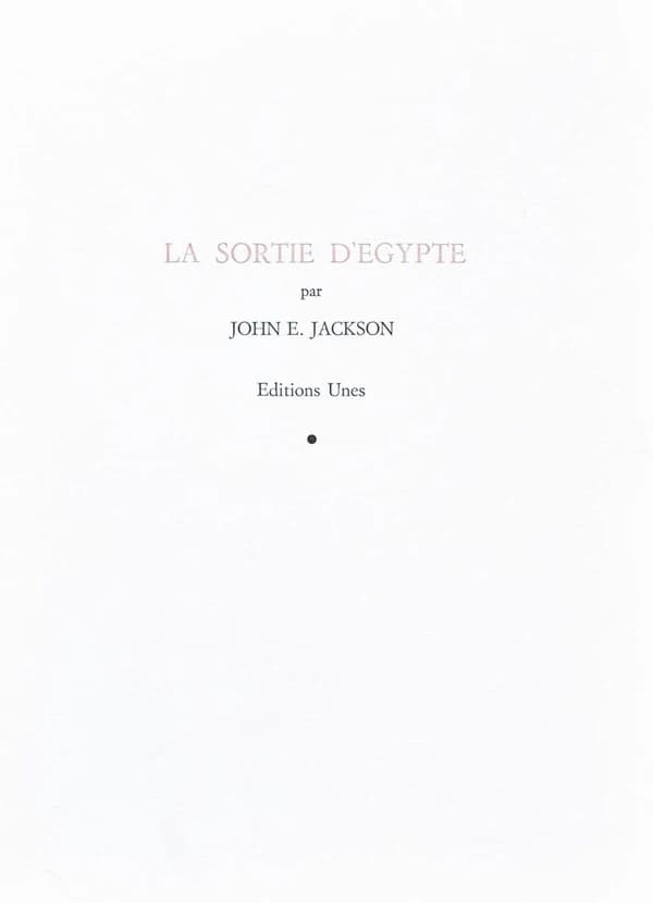 Sortie d'Égypte