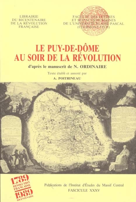 Le Puy-de-Dôme au soir de la Révolution