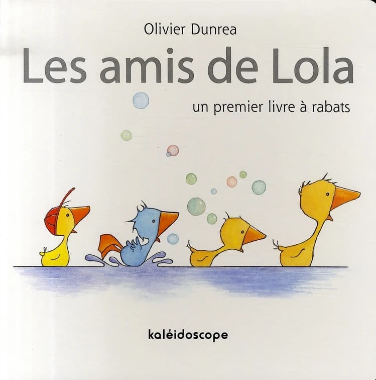 Les amis de Lola : un premier livre à rabats