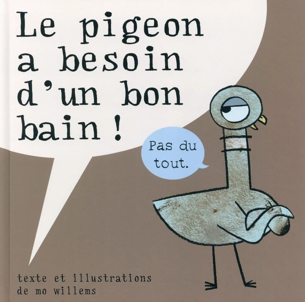 Le pigeon a besoin d'un bon bain !