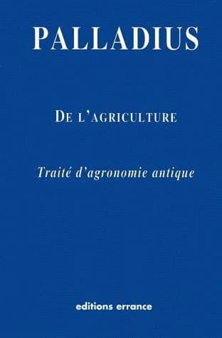 De l'agriculture