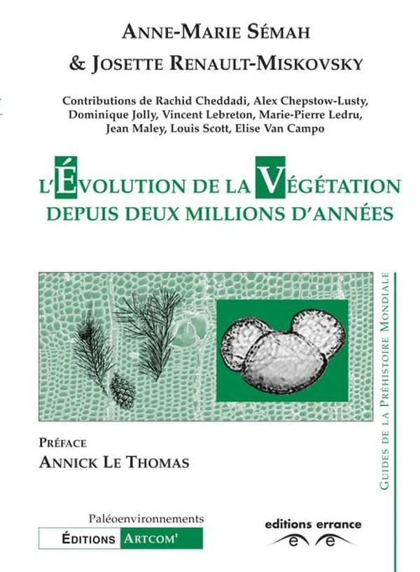 Évolution de la végétation depuis deux millions d'années