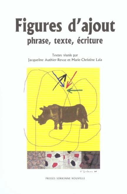 Figures d'ajout. phrase texte écriture