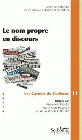 Le nom propre en discours