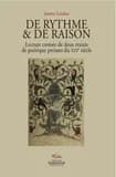 De rythme & de raison : lecture croisée de deux traités de poétique persans du XIIIe siècle