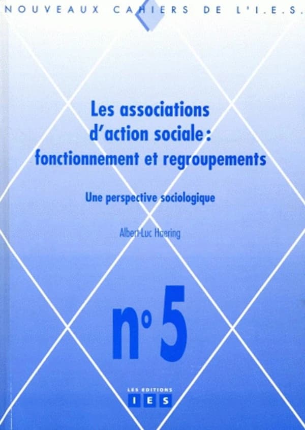 Les associations d'action sociale ; fonctionnement et regroupements ; une perspective sociologique