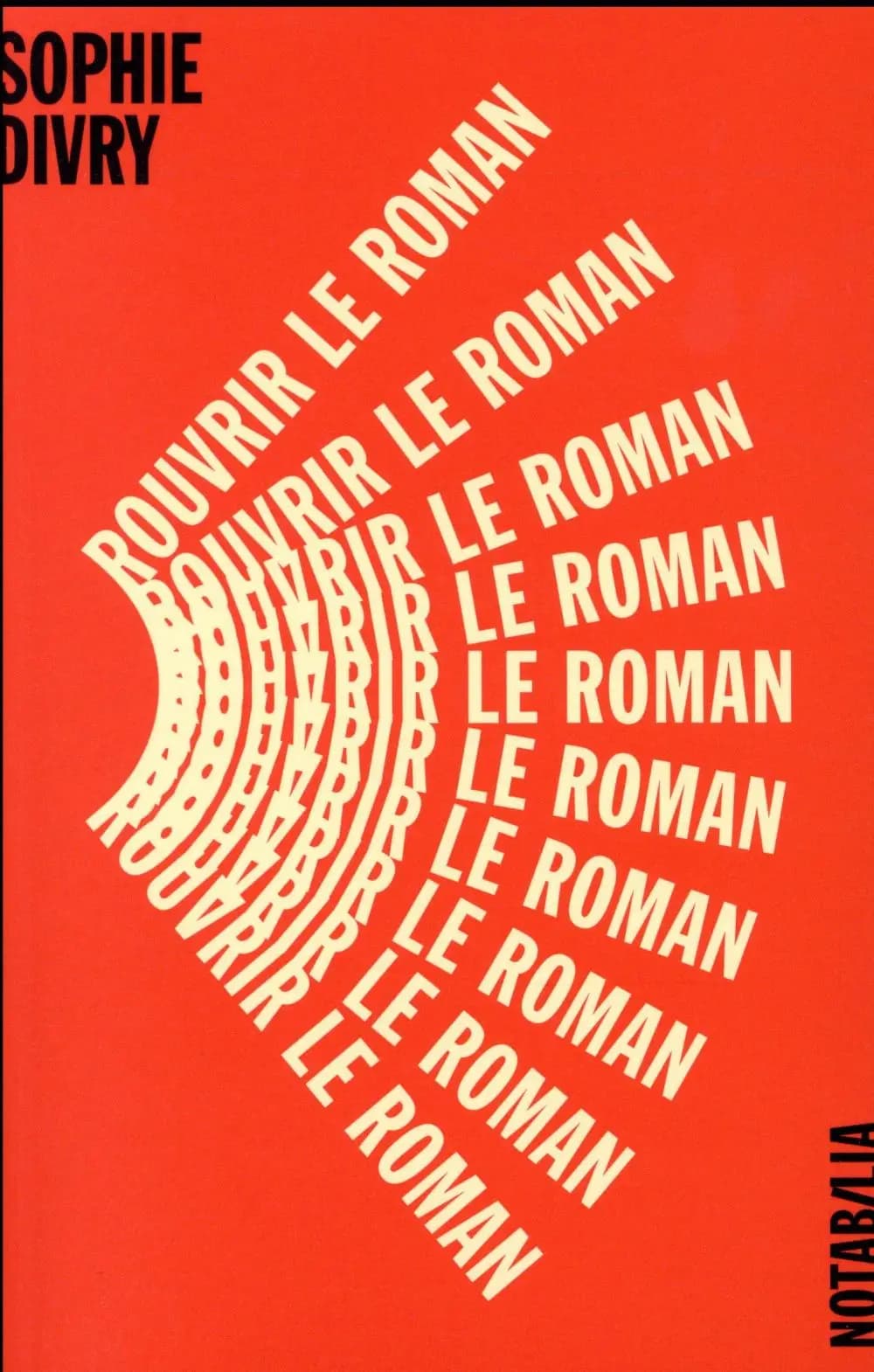 Rouvrir le roman : essai