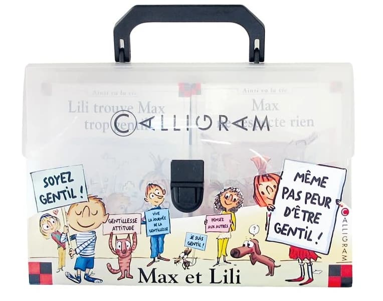 Max et Lili : même pas peur d'être gentil ! valisette de la gentillesse