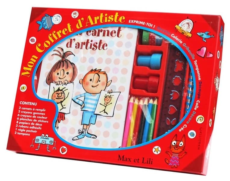 Max et Lili : mon coffret d'artiste