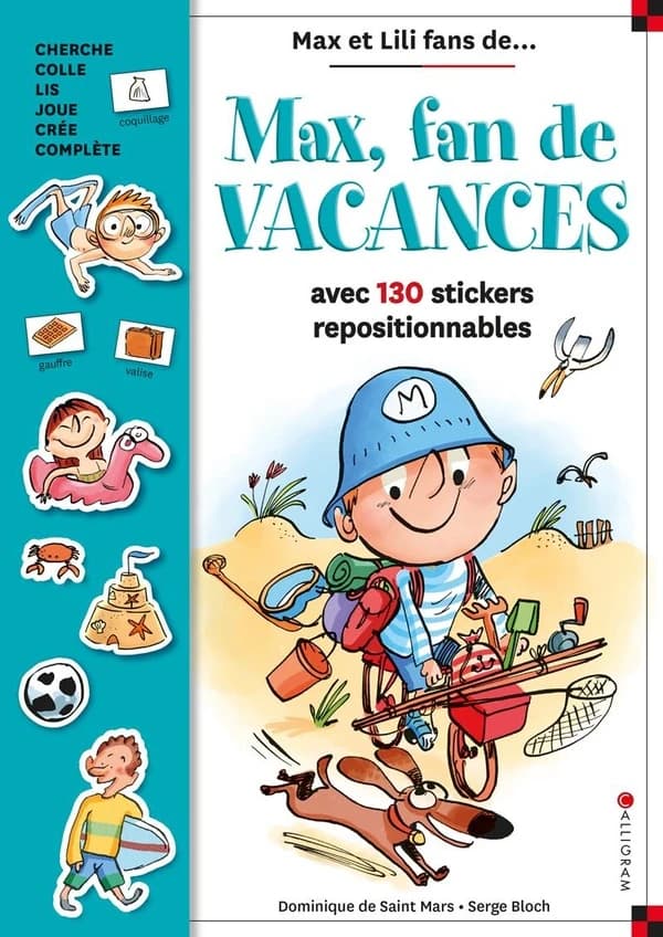 Max, fan des vacances