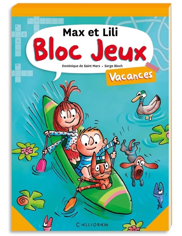 Max et Lili : bloc jeux vacances