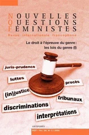 REVUE NOUVELLES QUESTIONS FEMINISTES n.28