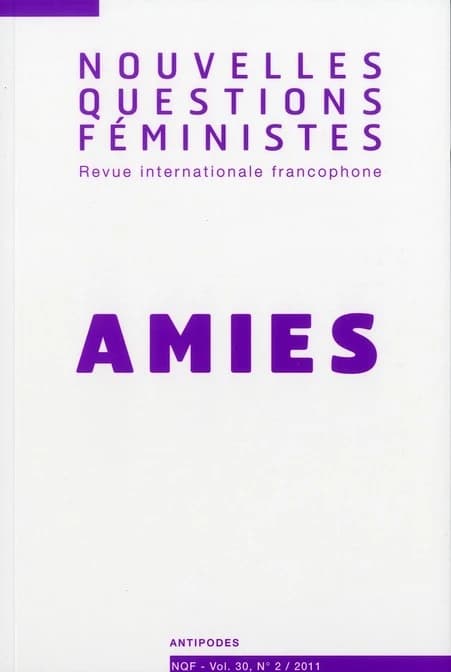 Nouvelles questions féministes : volume 30, no 2, 2011