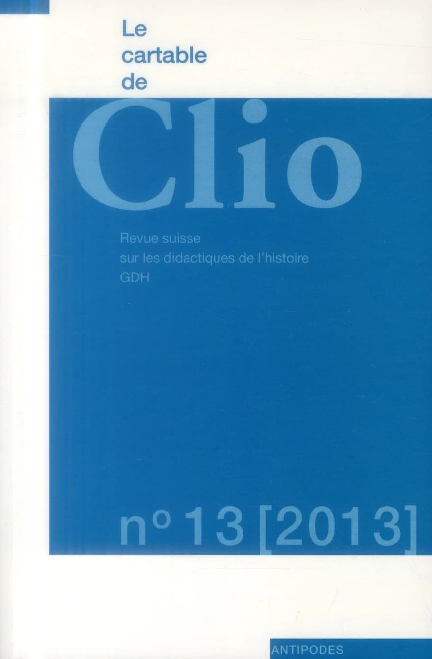 LE CARTABLE DE CLIO n.13