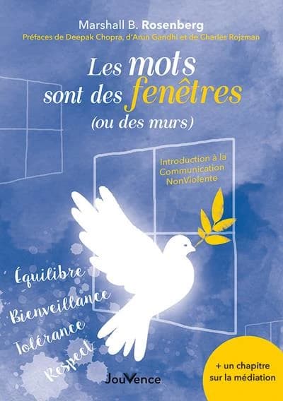 Les mots sont des fenêtres : ou des murs : introduction à la communication nonviolente [i.e. non violente] (3e éd. mise à jour) Marshall B. Rosenberg ; préface inédite de Deepak Chopra ; préface d'Arun Gandhi ; préface de Charles Rojzman ; traduit de l'am