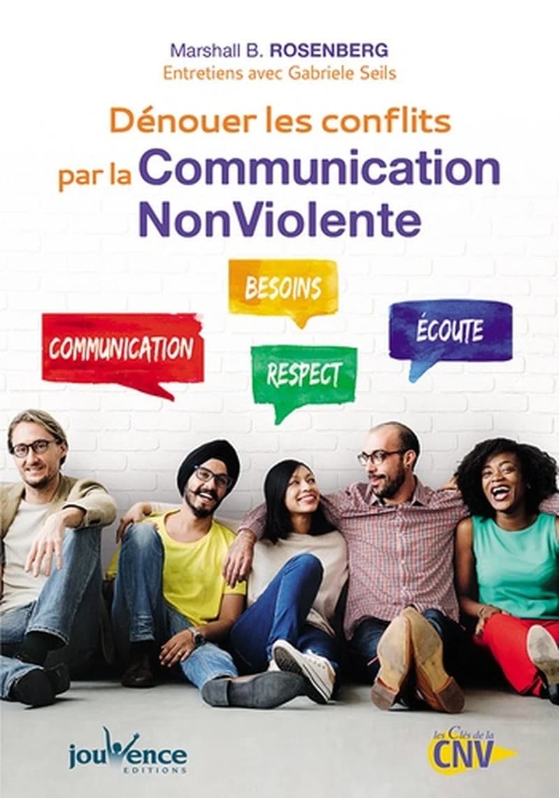 Dénouer les conflits par la communication nonviolente [i.e. non violente] : entretiens avec Gabriele Seils ([Nouvelle éd.]) Marshall B. Rosenberg ; traduction de Daniel Béguin