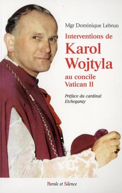 Interventions de Karol Wojtyla au concile Vatican II