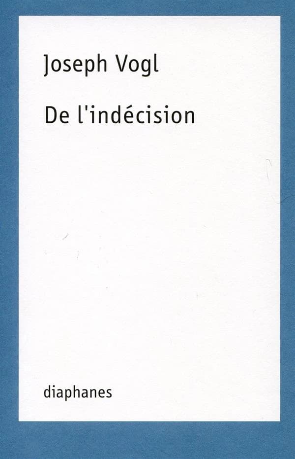 De l'indécision