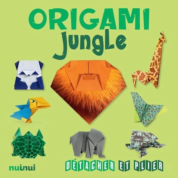 Détacher et plier : origami jungle