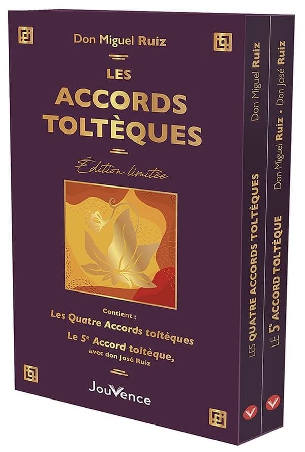 Les accords toltèques (Éd. limitée) Don Miguel Ruiz