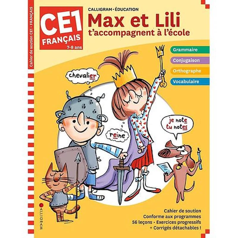 Max et Lili t'accompagnent en CE1 : français (édition 2020)