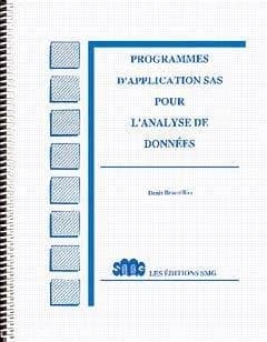 Programmes d'application sas pour l'analyse des donnees